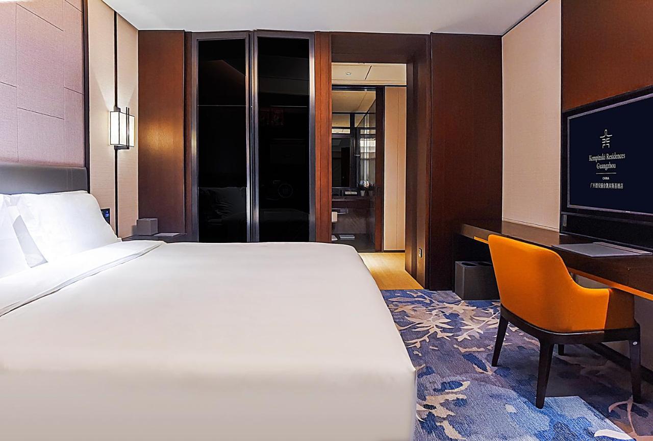 Kempinski Residences Guangzhou - Free Shuttle Between Hotel And Exhibition Center During Canton Fair & Exhibitor Registration Counter Exterior photo