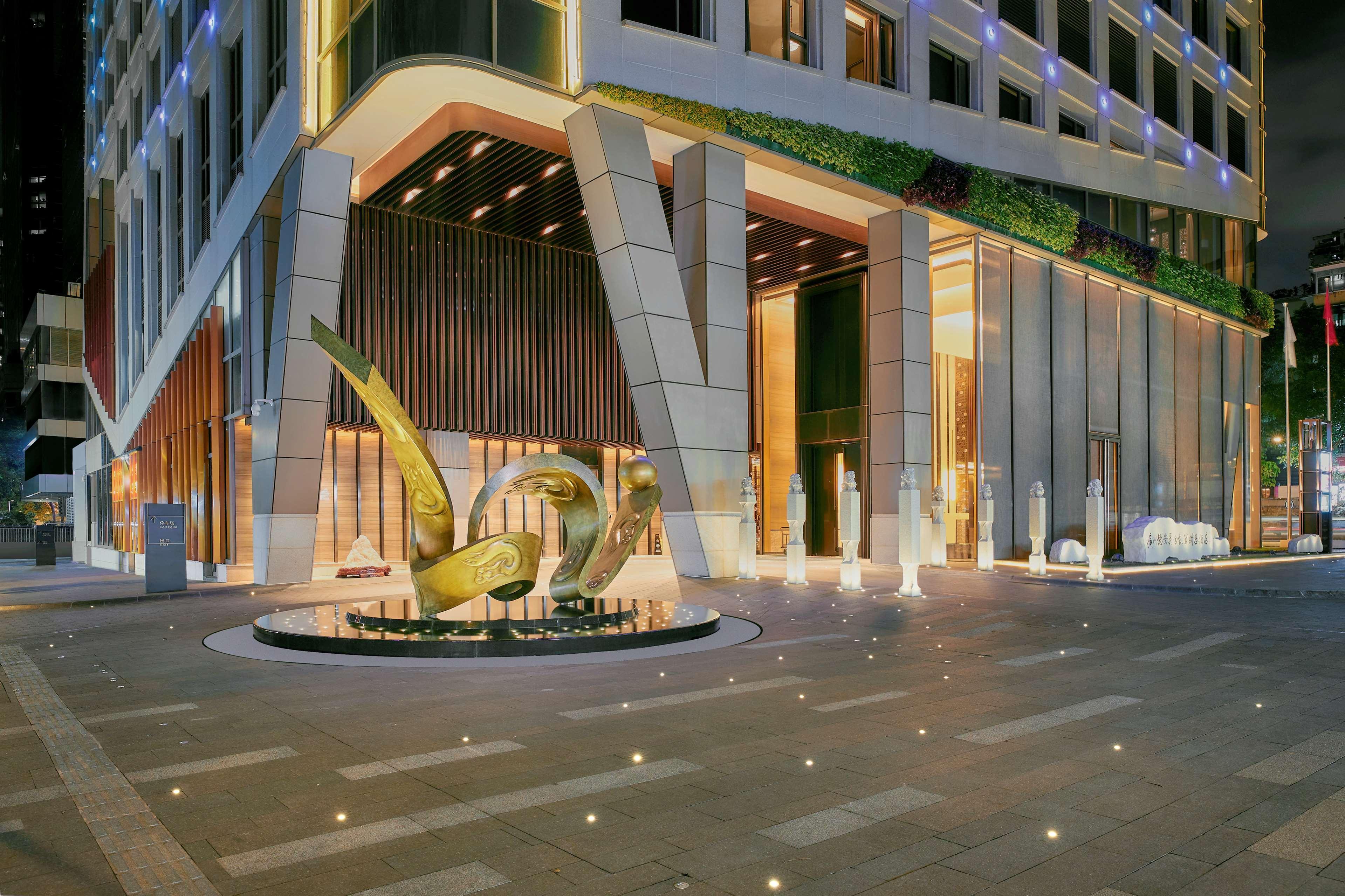 Kempinski Residences Guangzhou - Free Shuttle Between Hotel And Exhibition Center During Canton Fair & Exhibitor Registration Counter Exterior photo