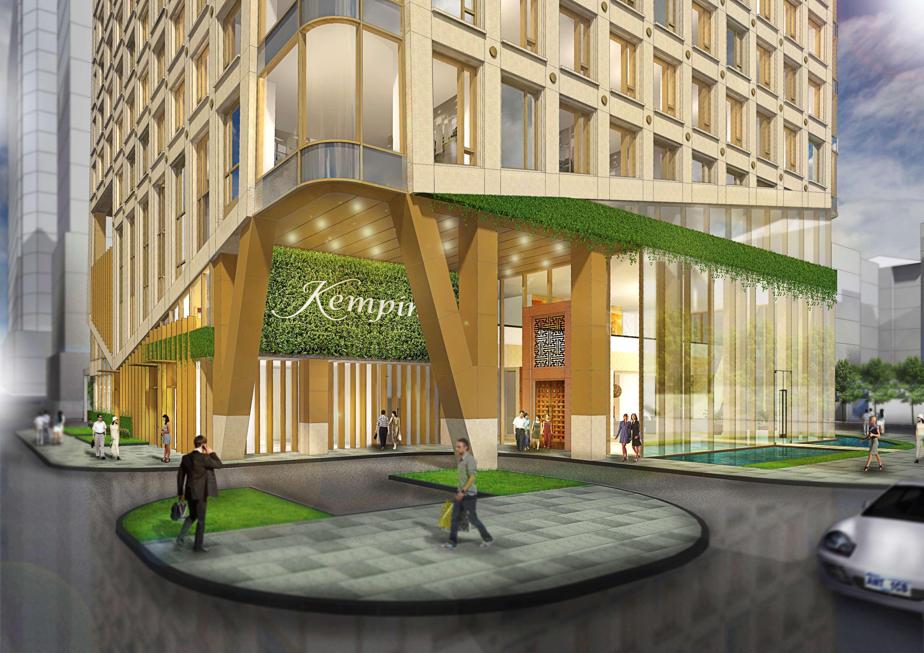 Kempinski Residences Guangzhou - Free Shuttle Between Hotel And Exhibition Center During Canton Fair & Exhibitor Registration Counter Exterior photo