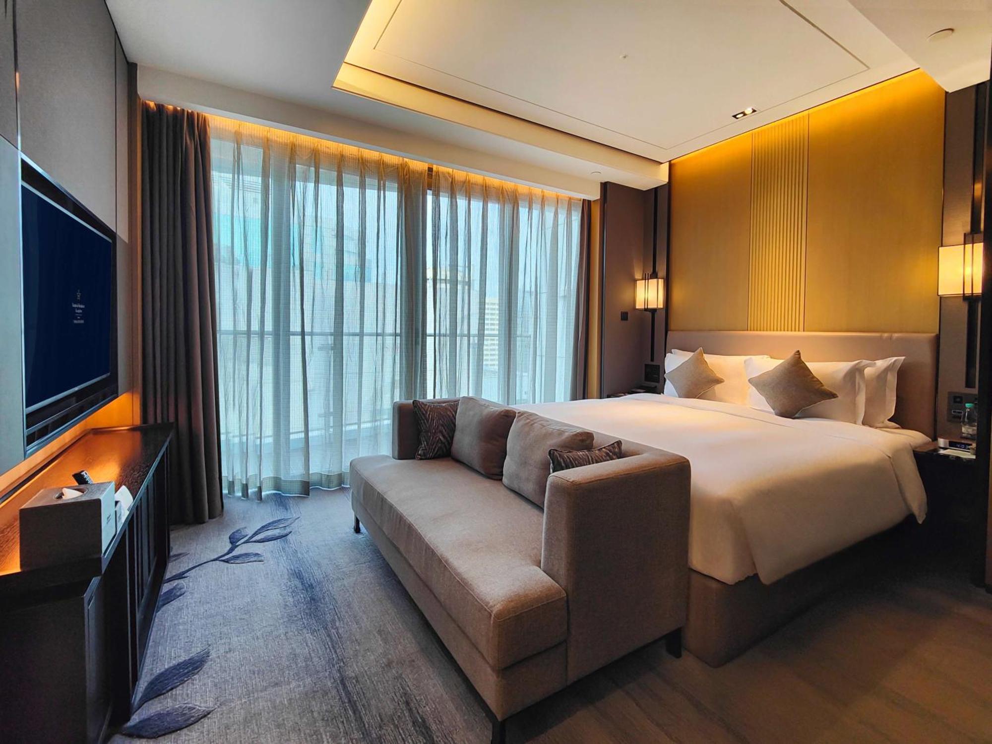 Kempinski Residences Guangzhou - Free Shuttle Between Hotel And Exhibition Center During Canton Fair & Exhibitor Registration Counter Exterior photo