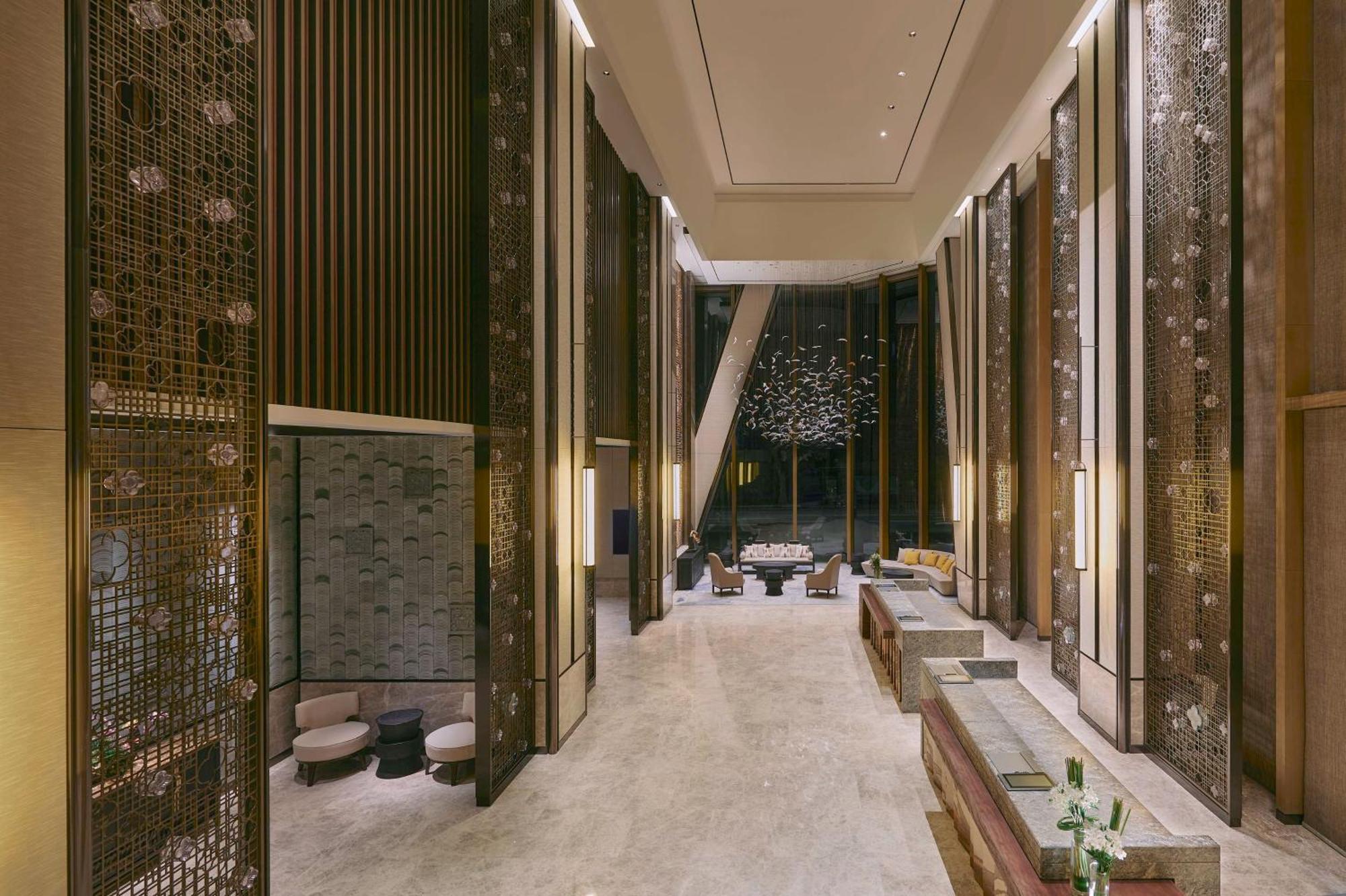 Kempinski Residences Guangzhou - Free Shuttle Between Hotel And Exhibition Center During Canton Fair & Exhibitor Registration Counter Exterior photo