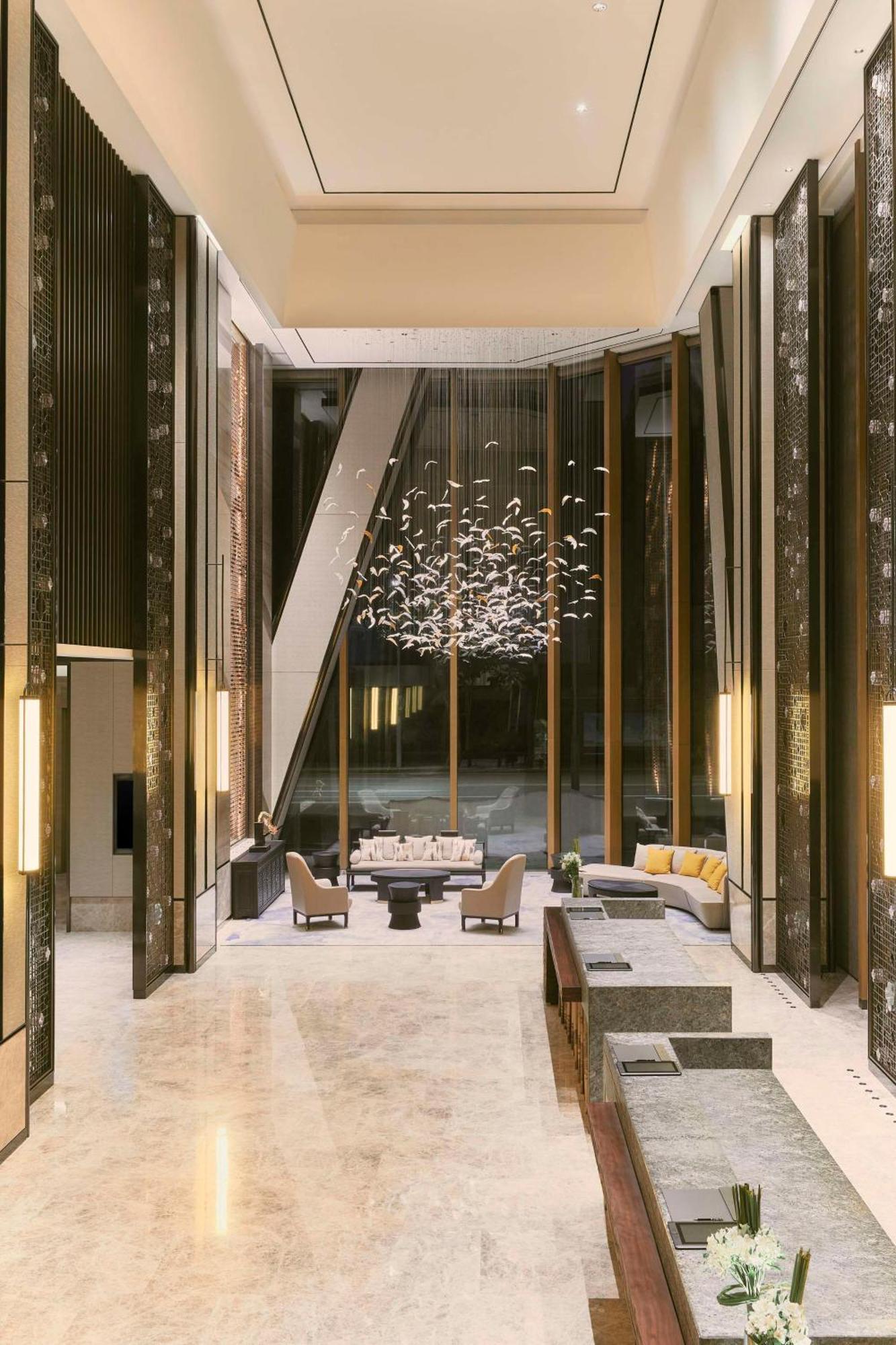 Kempinski Residences Guangzhou - Free Shuttle Between Hotel And Exhibition Center During Canton Fair & Exhibitor Registration Counter Exterior photo