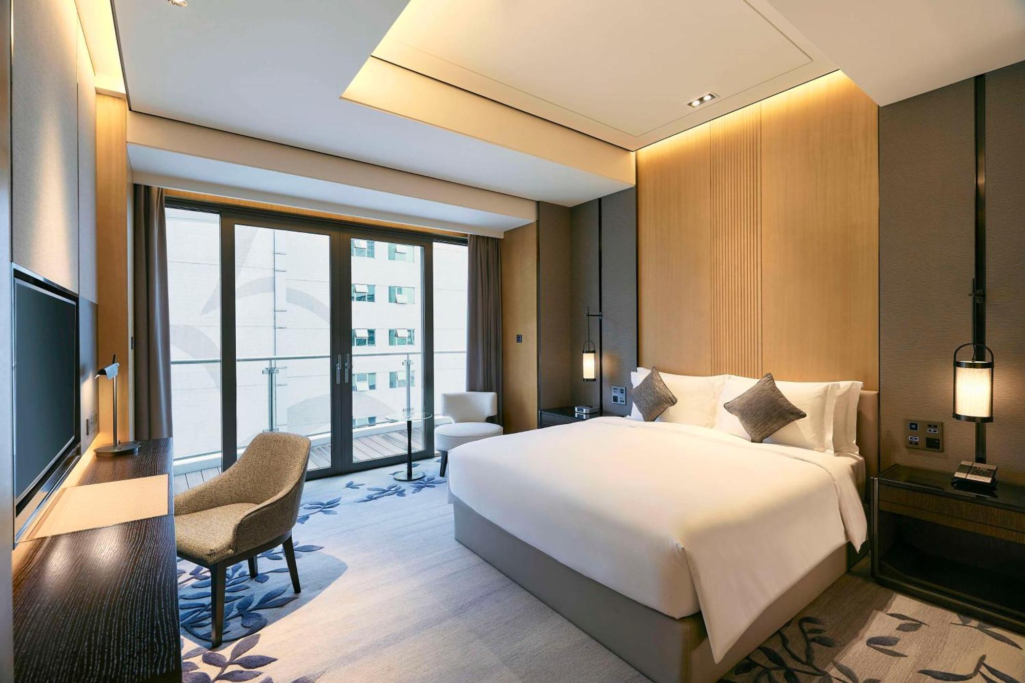Kempinski Residences Guangzhou - Free Shuttle Between Hotel And Exhibition Center During Canton Fair & Exhibitor Registration Counter Exterior photo