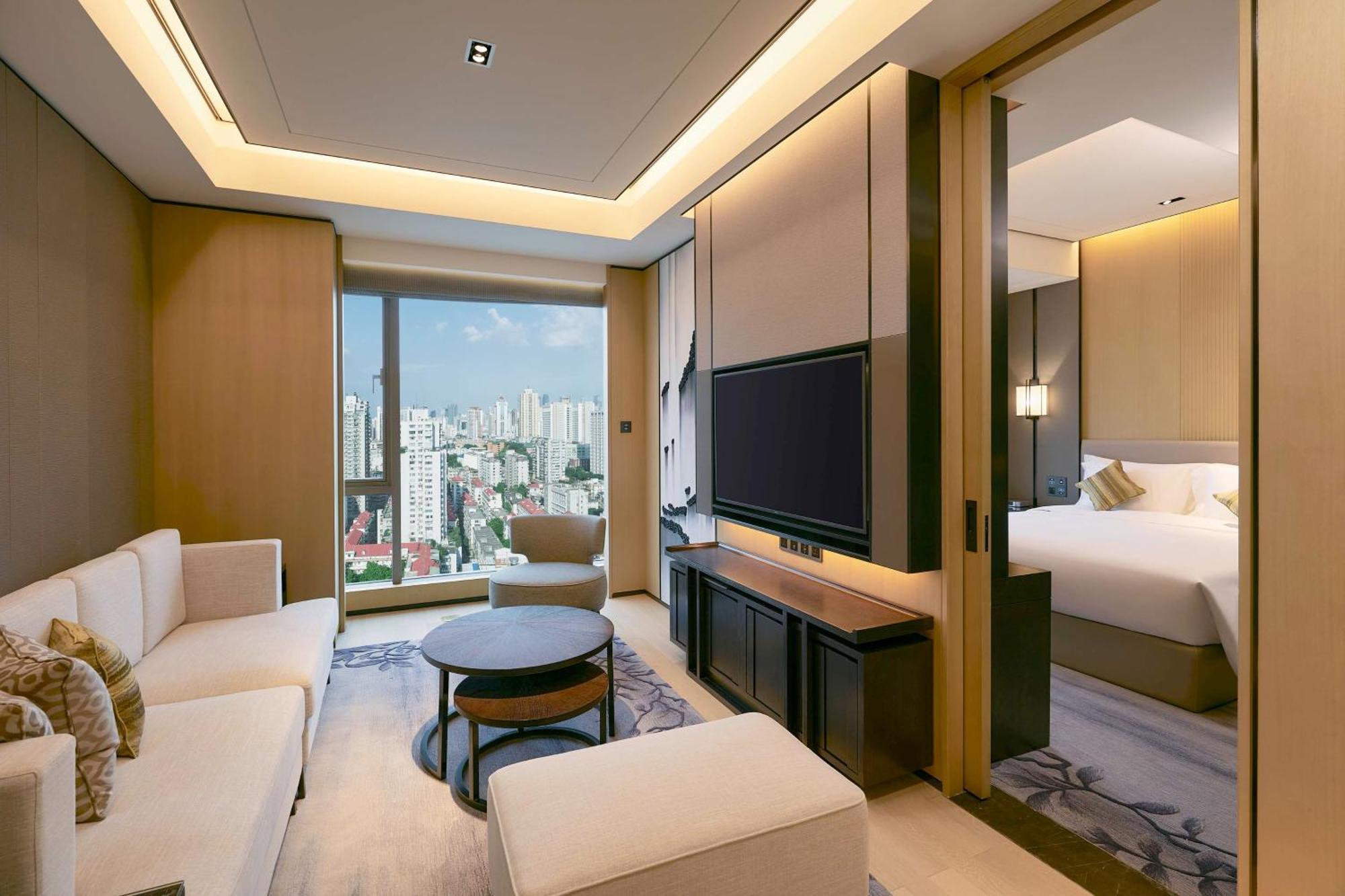 Kempinski Residences Guangzhou - Free Shuttle Between Hotel And Exhibition Center During Canton Fair & Exhibitor Registration Counter Exterior photo