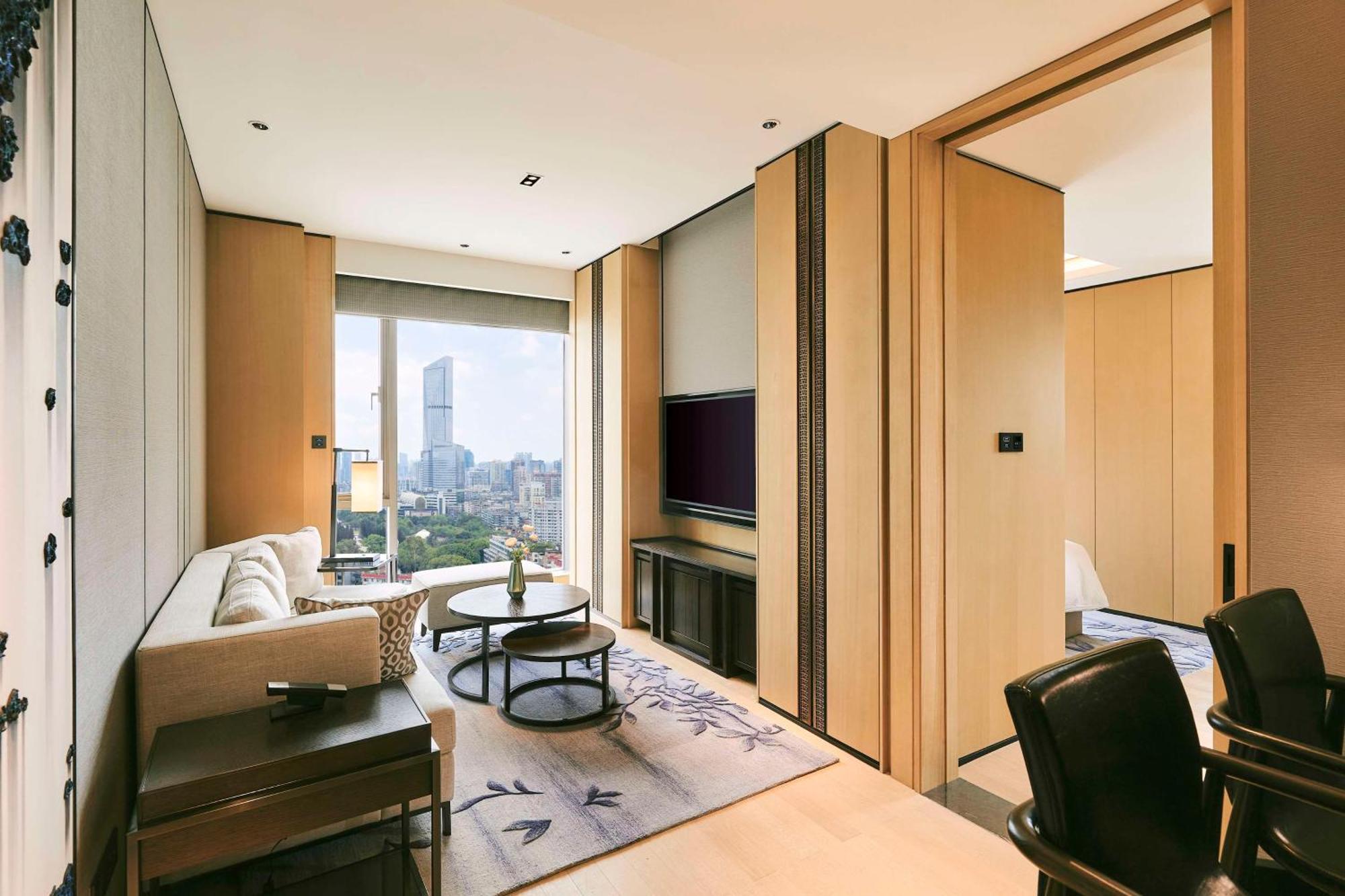 Kempinski Residences Guangzhou - Free Shuttle Between Hotel And Exhibition Center During Canton Fair & Exhibitor Registration Counter Exterior photo